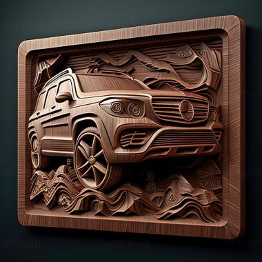 3D модель Mercedes Benz GLK (STL)